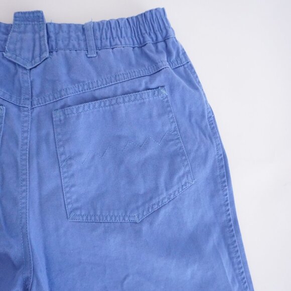 Vintage Mexx Girl Pants Periwinkle Blue 90s Y2K Elastic High Waist 16 - Picture 13 of 13
